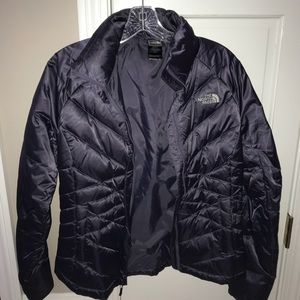 Eggplant North face jacket